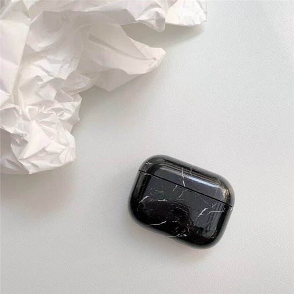 NEW Marble Hard Apple Airpods 1 2 Pro case - Picture 2 of 5